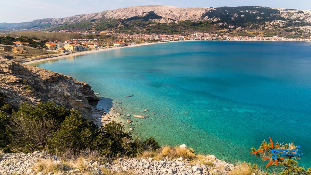 Blue Sky Baska Apartman Kültér fotó