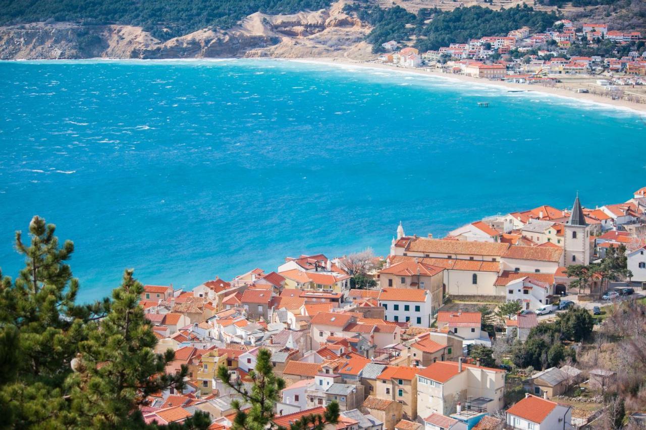 Blue Sky Baska Apartman Kültér fotó
