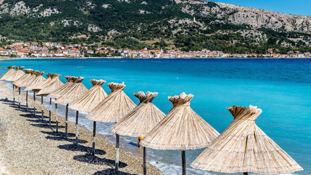 Blue Sky Baska Apartman Kültér fotó